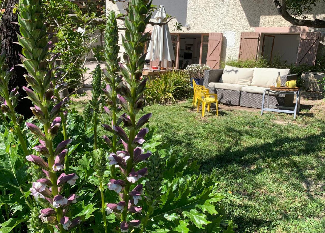 Large Private Garden, Quiet 2-Bedroom Apartment, Air Conditioning, Wifi, Parking Cassis Eksteriør bilde
