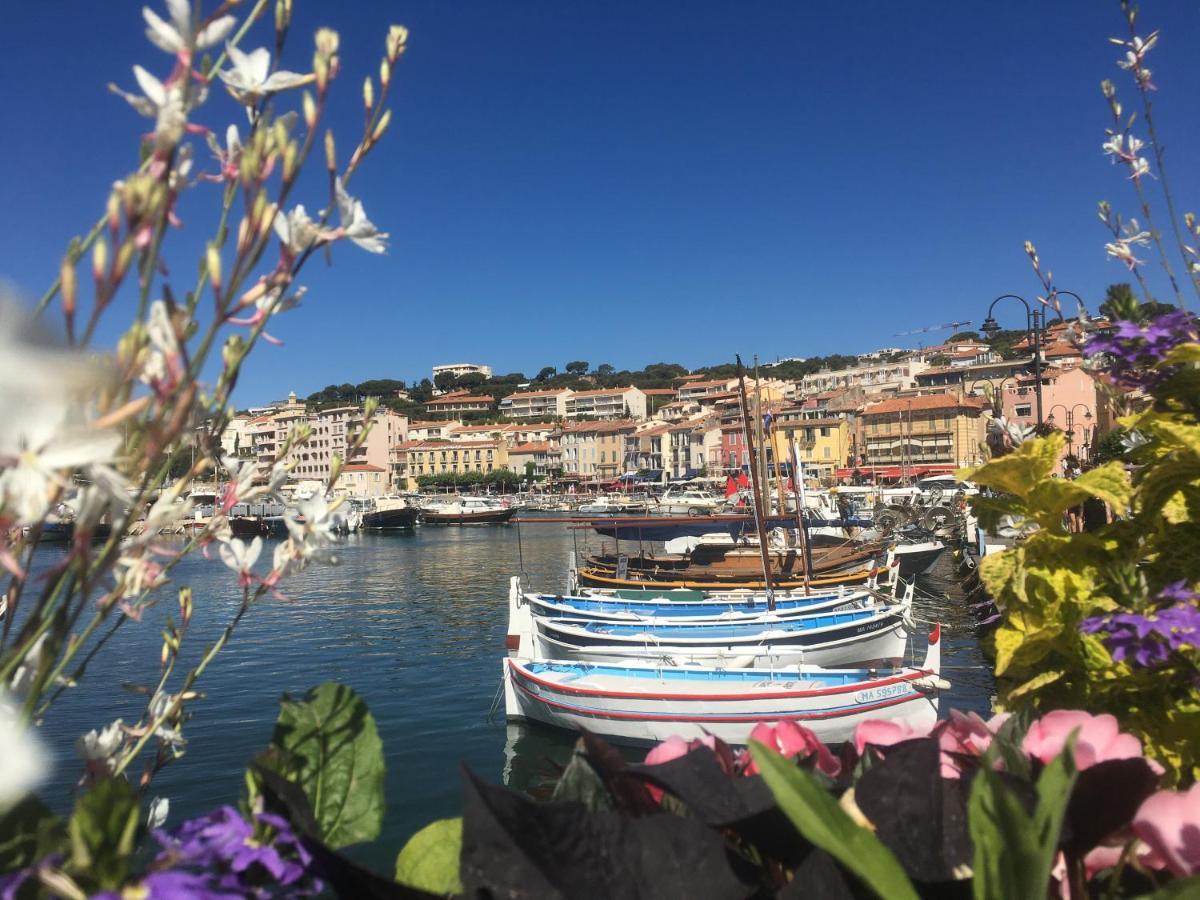 Large Private Garden, Quiet 2-Bedroom Apartment, Air Conditioning, Wifi, Parking Cassis Eksteriør bilde