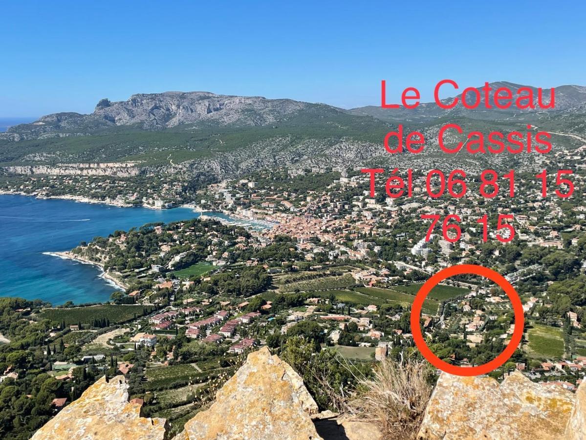 Large Private Garden, Quiet 2-Bedroom Apartment, Air Conditioning, Wifi, Parking Cassis Eksteriør bilde